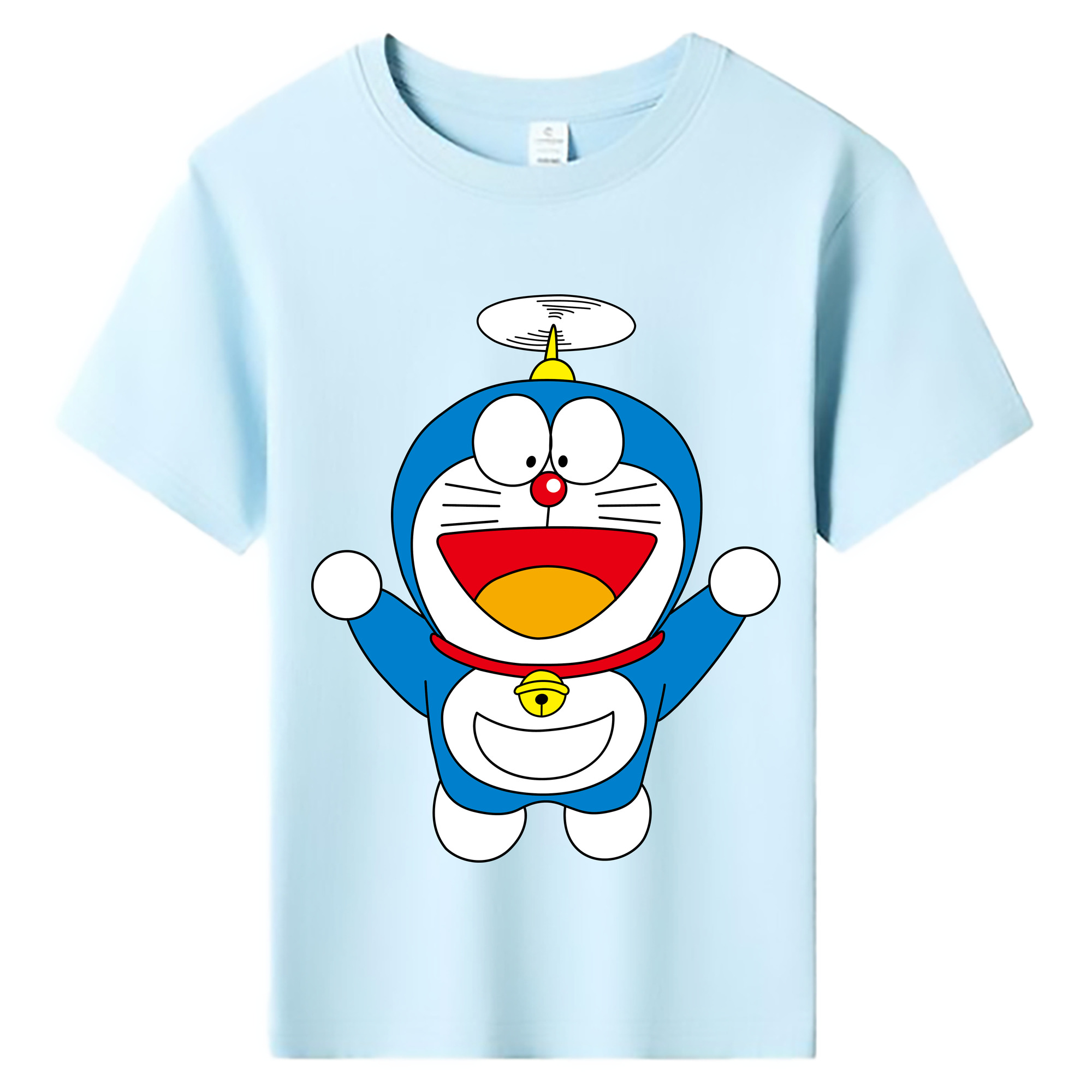 （画像用） ドラえもん Doraemon 綿100％キッズTシャツ（フロントプリント）
